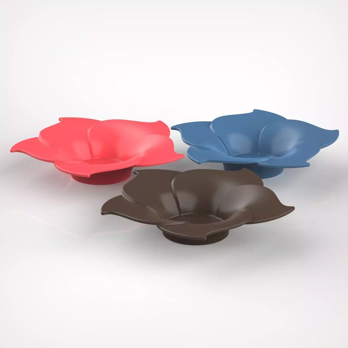 Flower Shaped Bowl 3D print model