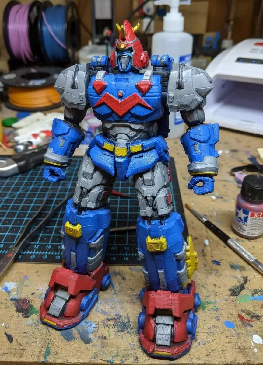 Voltes V Legacy Fan Sculpt 3D print model