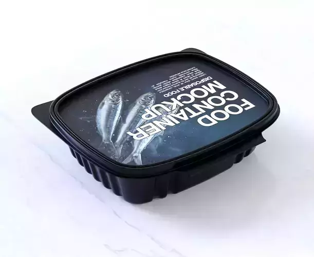 Food Container Packaging 3D model 3