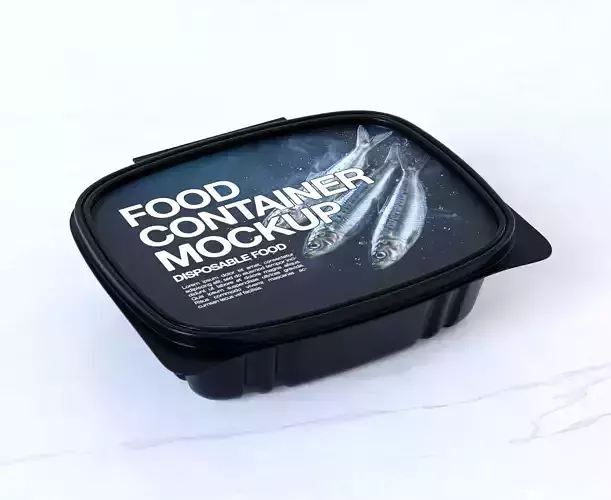 Food Container Packaging 3D model