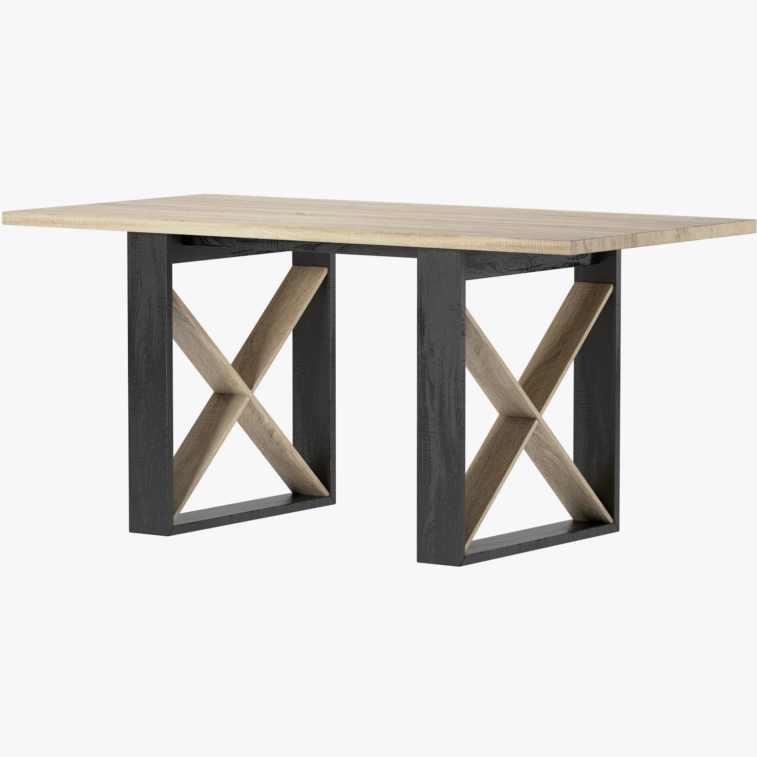FV63620 Monty Dining Table 3D model_2