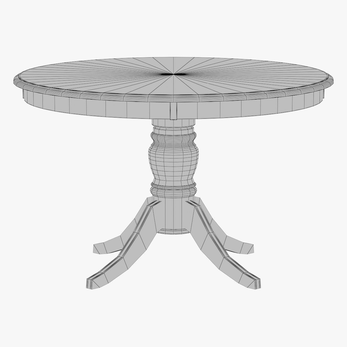 KMDS3019 Austin Dining Table 3D model_5