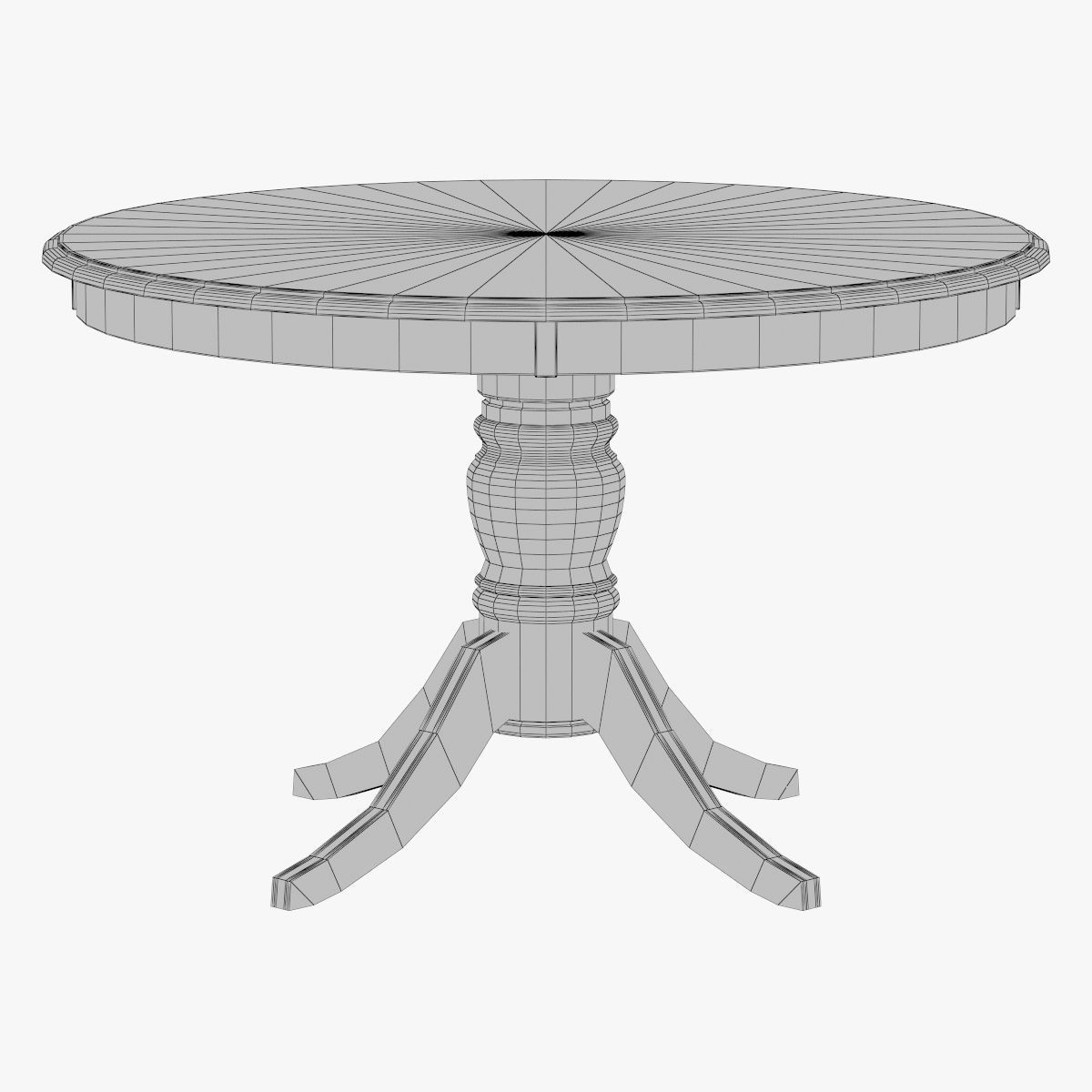 KMDS3019 Austin Dining Table 3D model_8