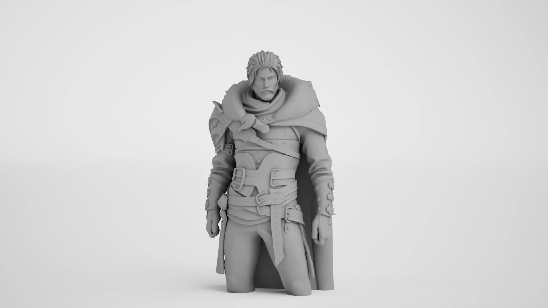 Crimson Desert Kliff figure 3D print model