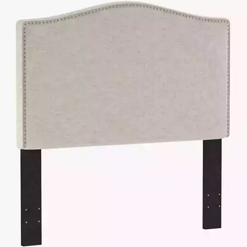 ML1827 Selma Nailhead Upholstered Headboard 3D model