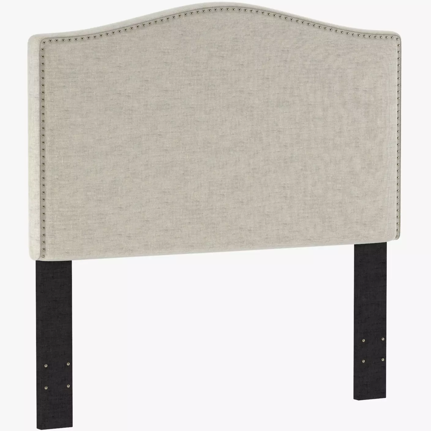 ML1827 Selma Nailhead Upholstered Headboard 3D model_0