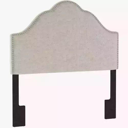 PU5477 Glam Upholstered Arch Headboard 