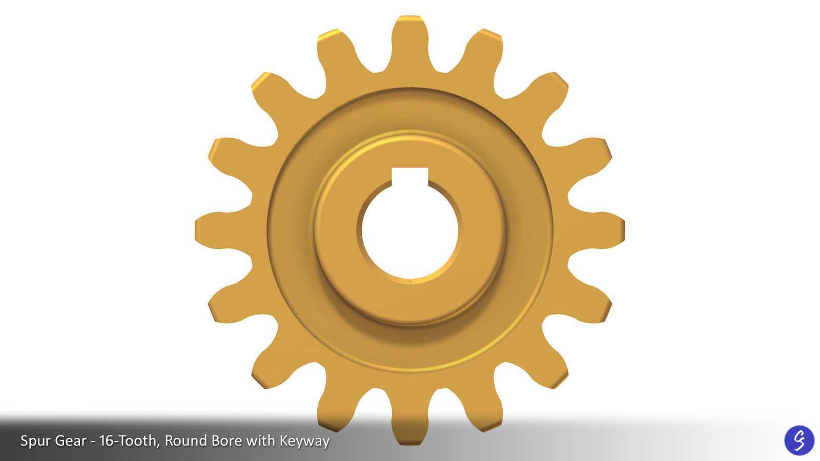 Spur Gear Collection 01 3D print model_9