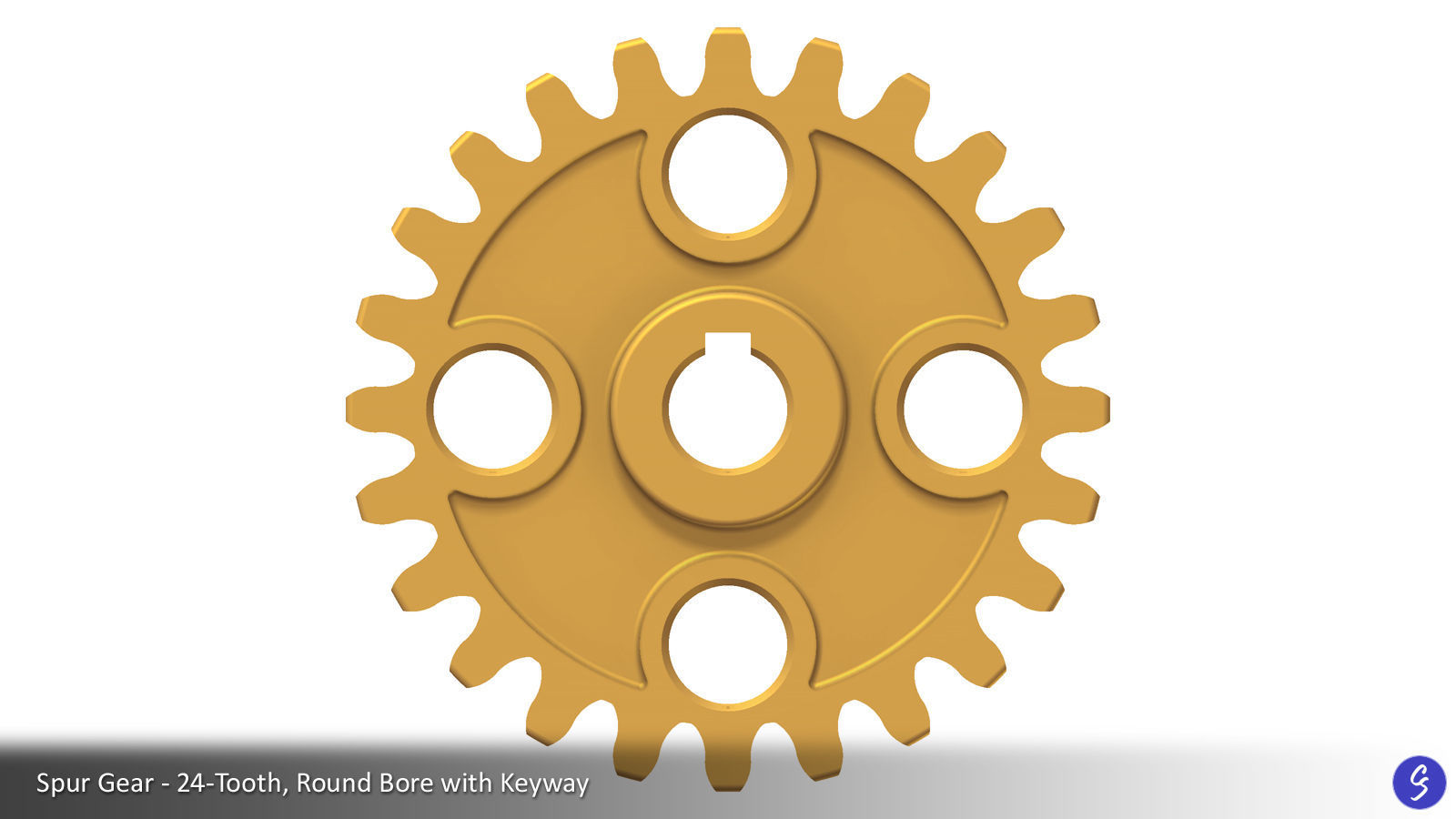 Spur Gear Collection 01 3D print model_11