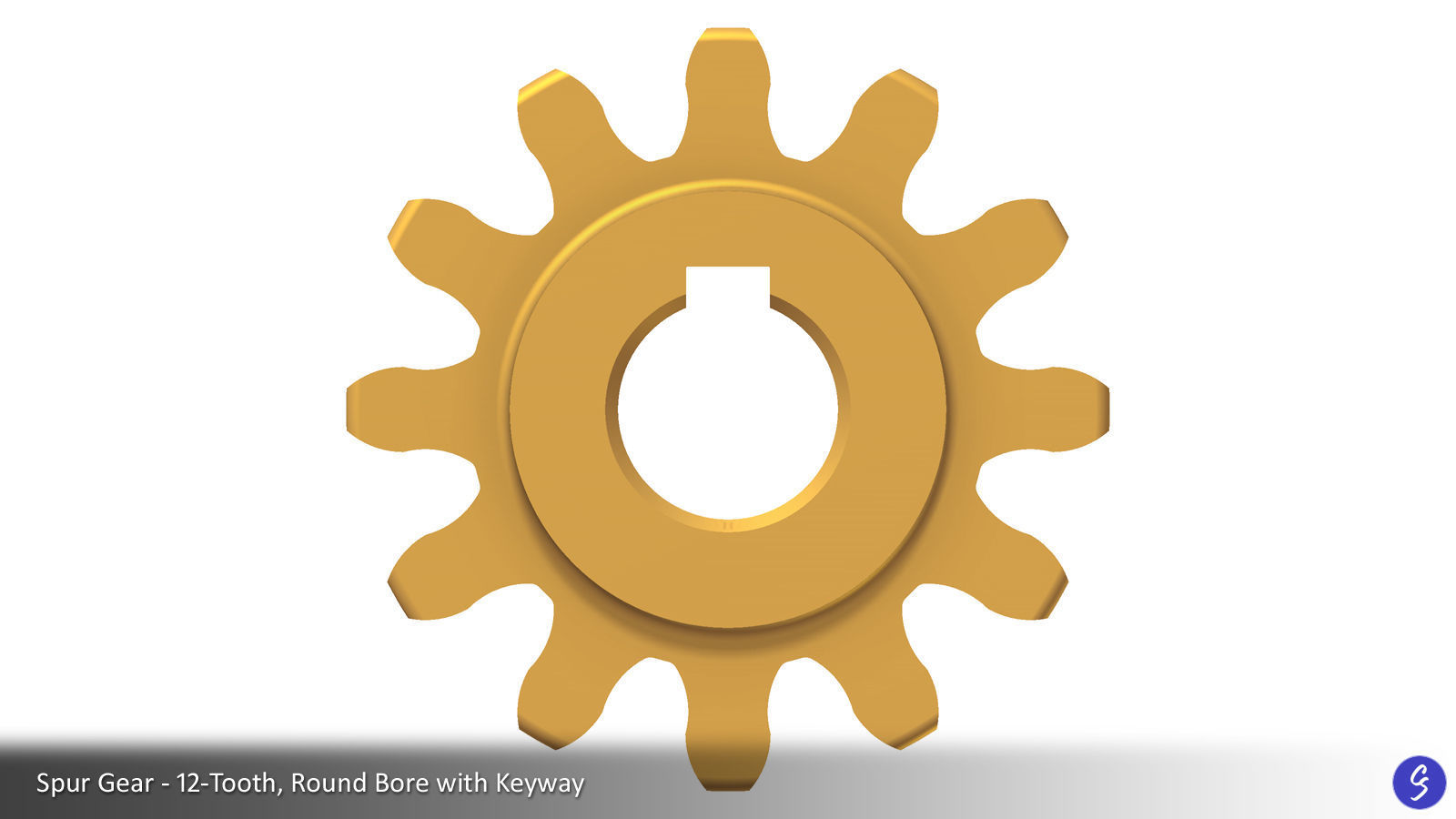Spur Gear Collection 01 3D print model_7