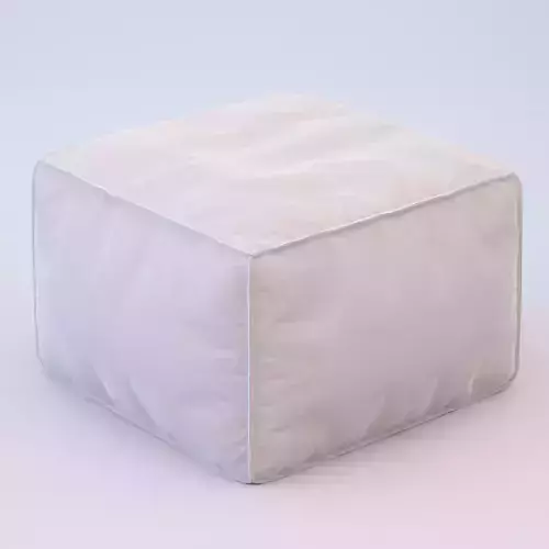 King Pouf 3D model