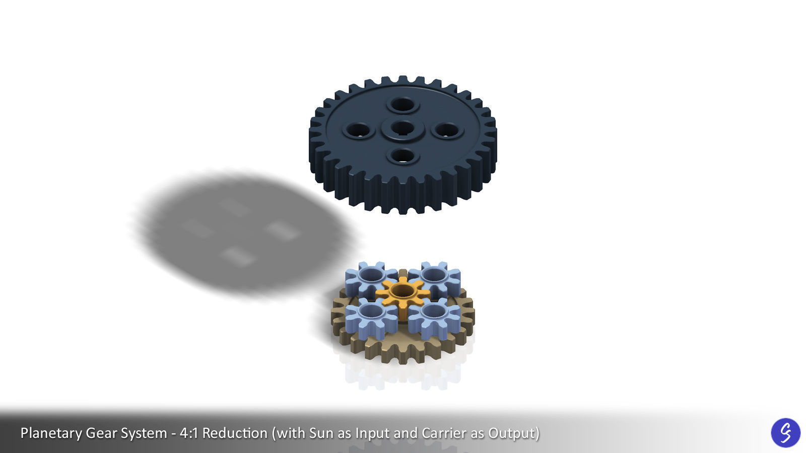 Planetary Gear Collection 01 3D print model_5