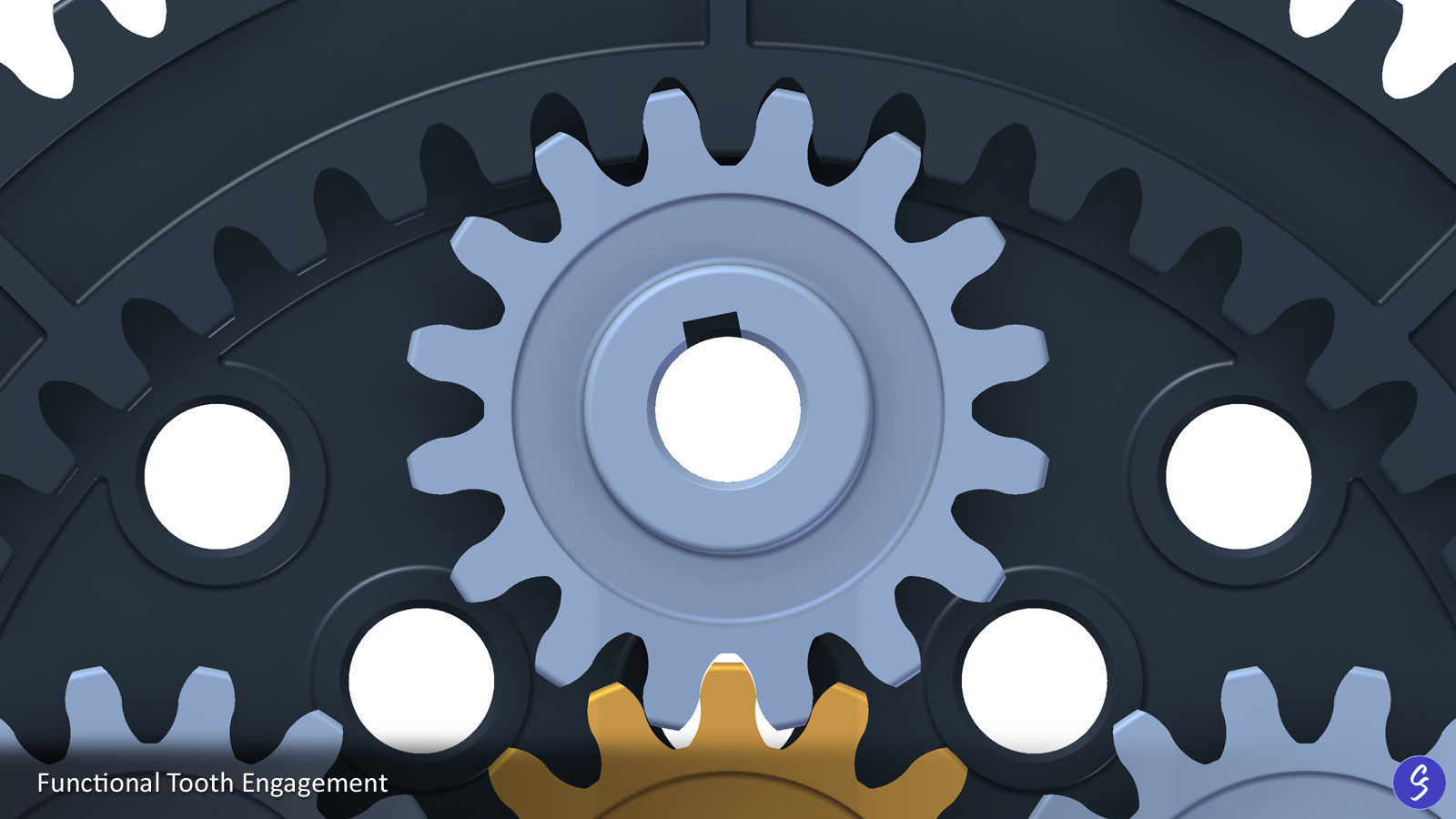 Planetary Gear Collection 01 3D print model_36