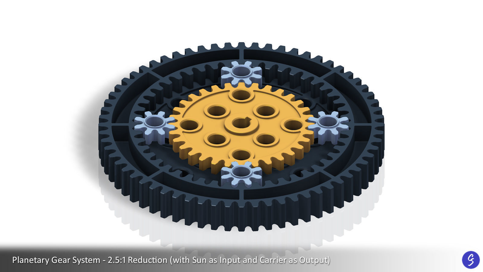 Planetary Gear Collection 01 3D print model_14