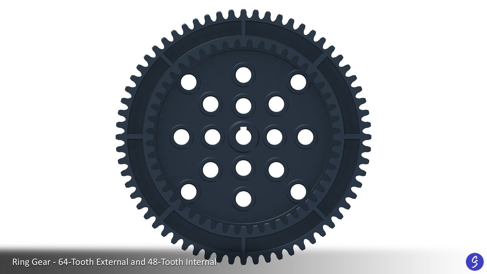 Planetary Gear Collection 01 3D print model_23