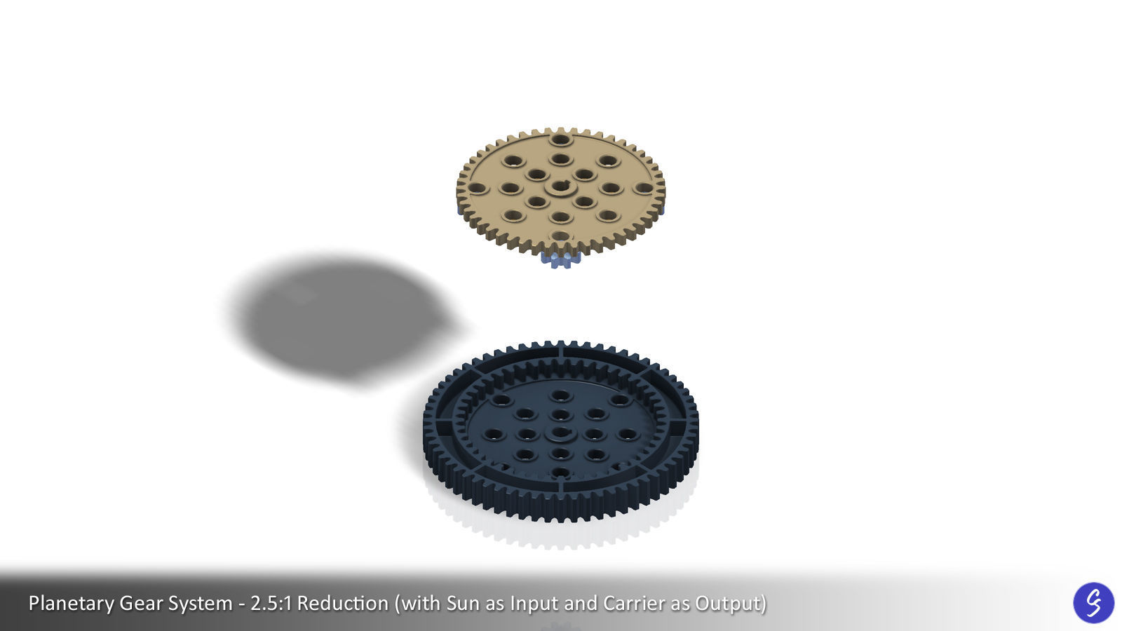 Planetary Gear Collection 01 3D print model_16