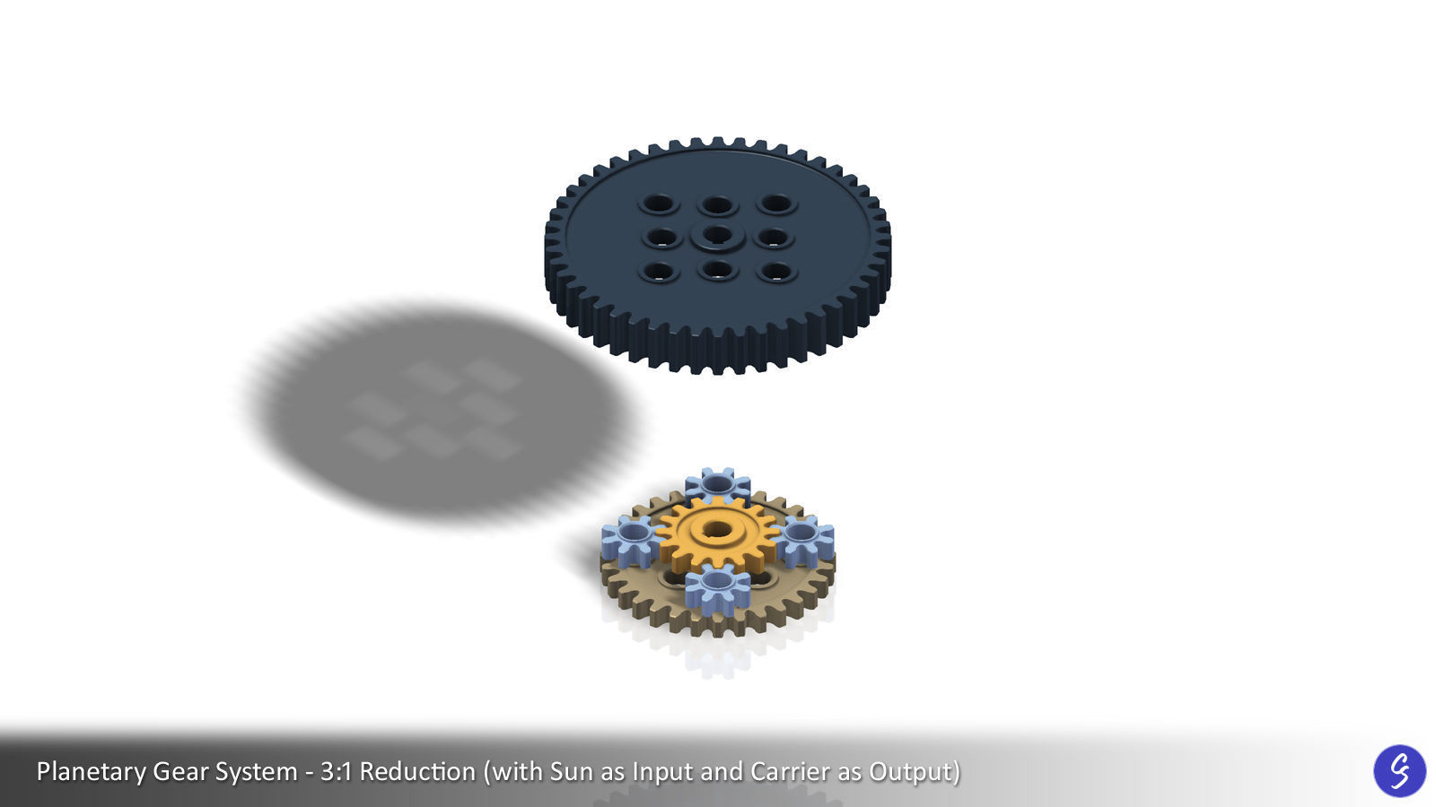 Planetary Gear Collection 01 3D print model_9