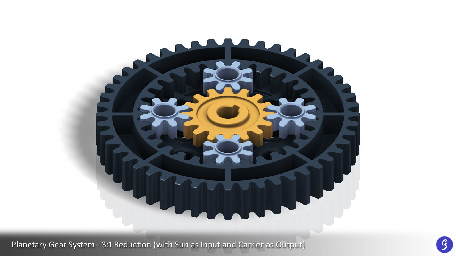 Planetary Gear Collection 01 3D print model_6