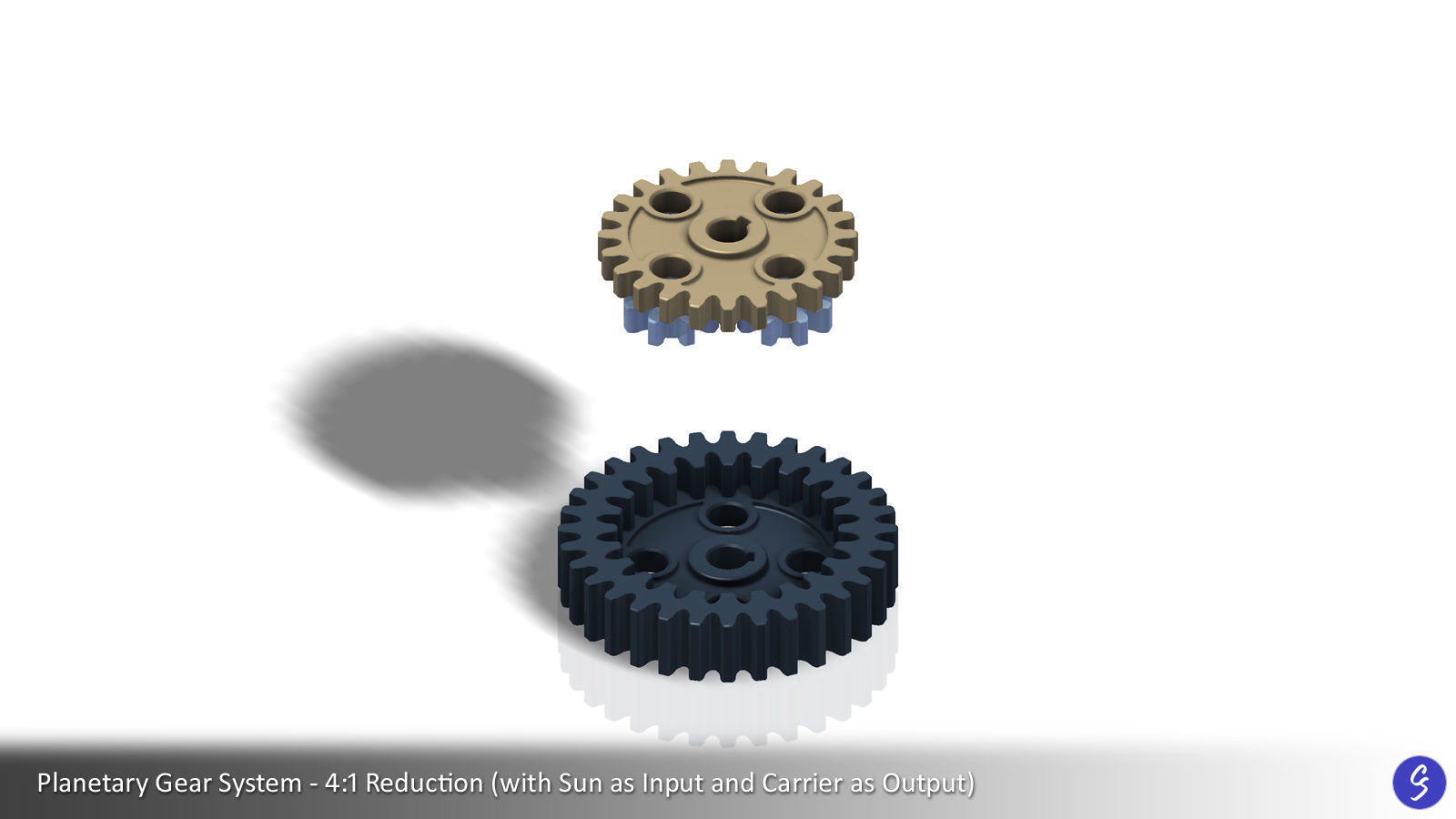 Planetary Gear Collection 01 3D print model_4
