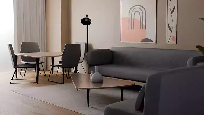 Home Decor Pack 3D model 6