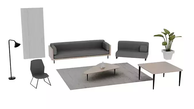 Home Decor Pack 3D model 2