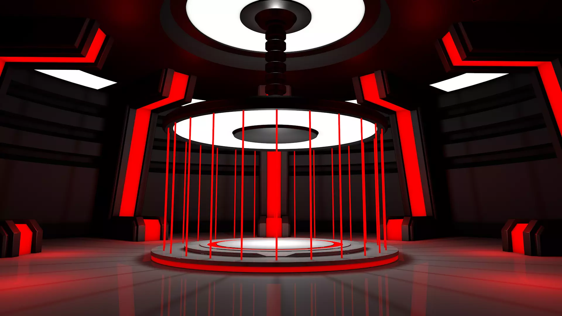Sci Fi Room 3D model