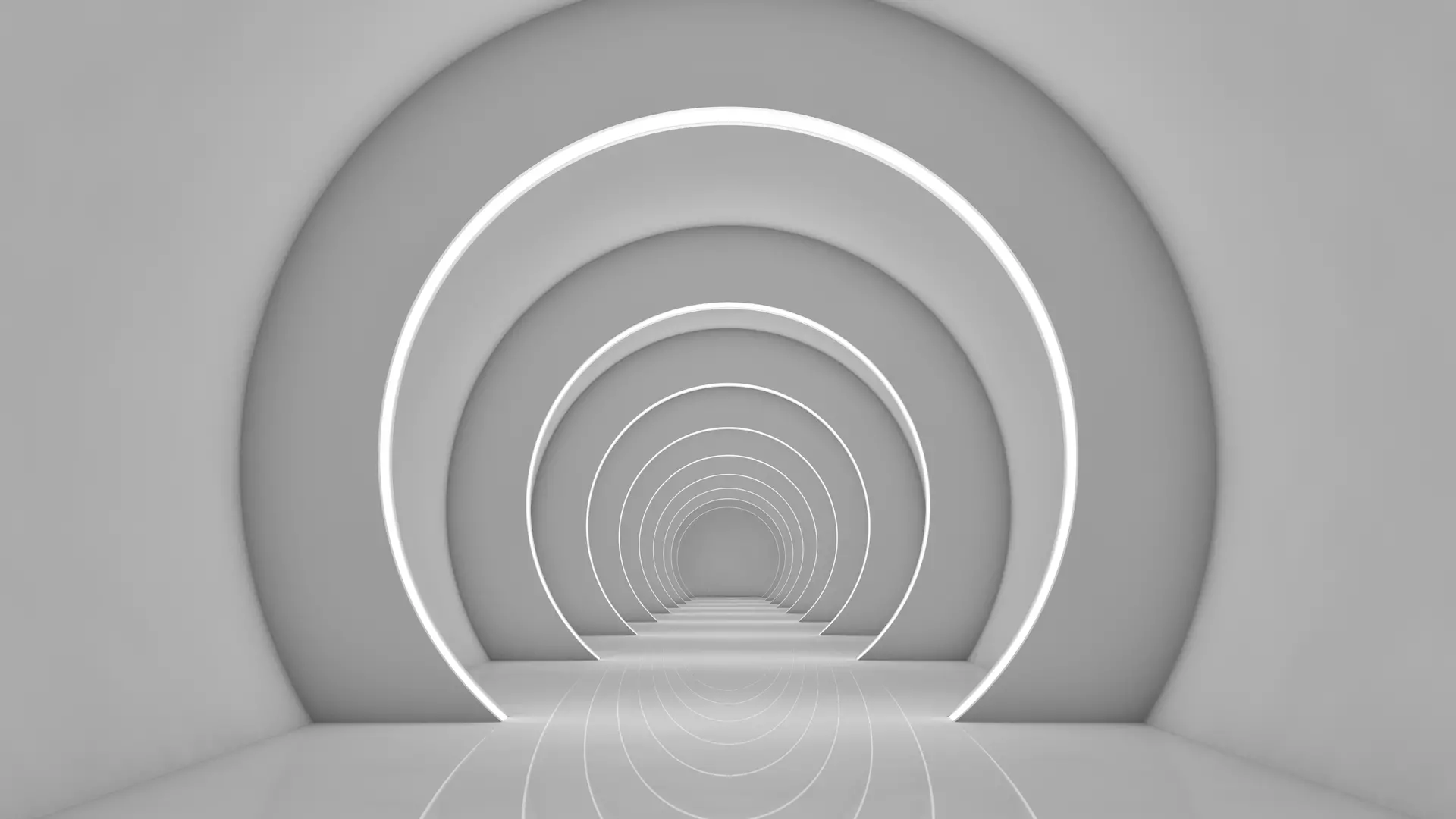 Sci Fi Tunnel 3D model
