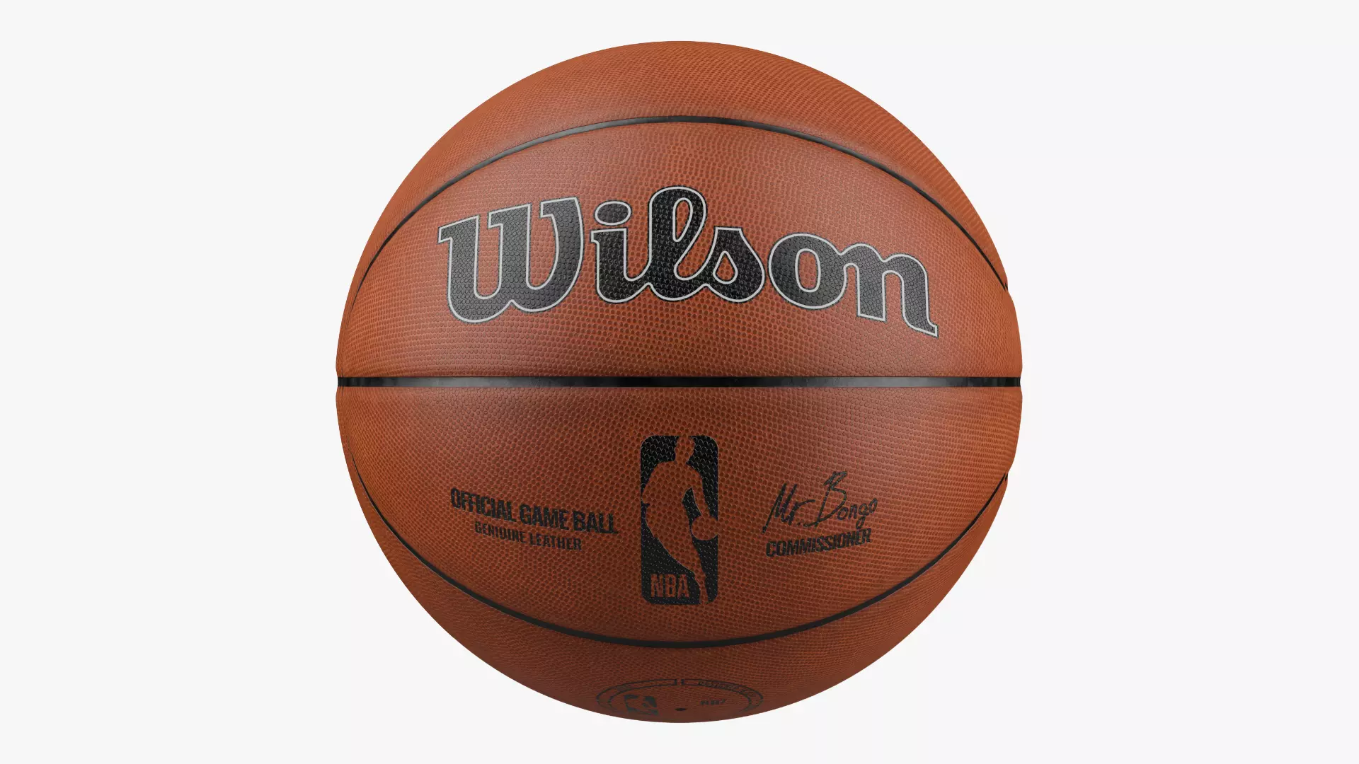 Wilson Basketball NBA 3D model