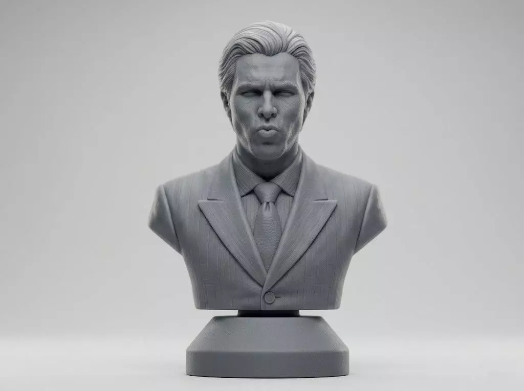 Christian Bale 3D-Printable Bust 3D print model