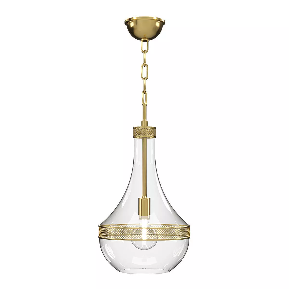 Hagen One Light Pendant 3D model
