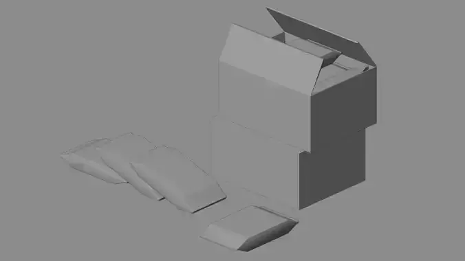 Lucky Peanut Butter Cookie 3D model 4