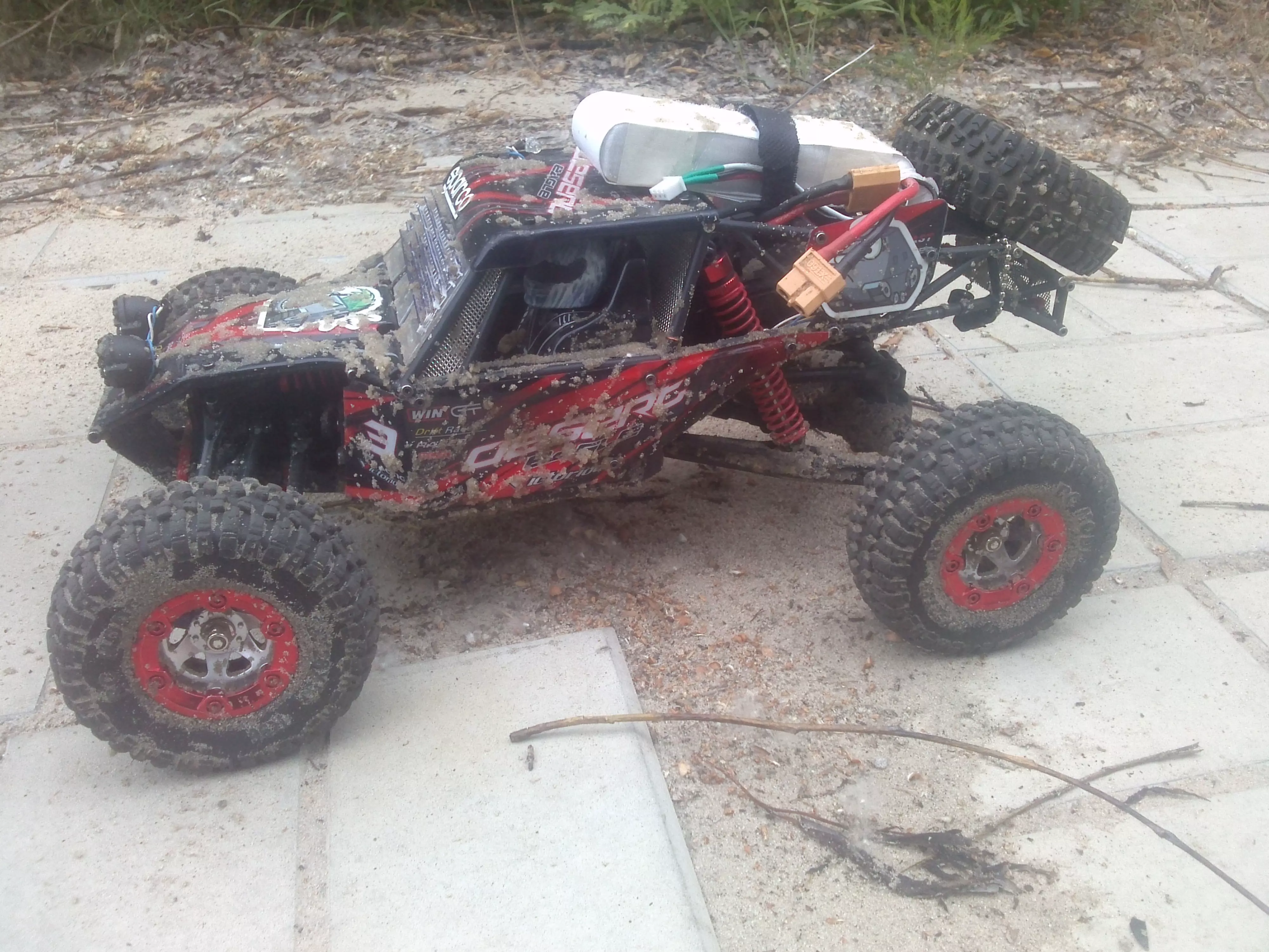 Custom RC Car Feiyue FY-03 3D print model