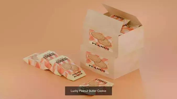 Collection 5 Lucky Cookie 3D Model Pack 6