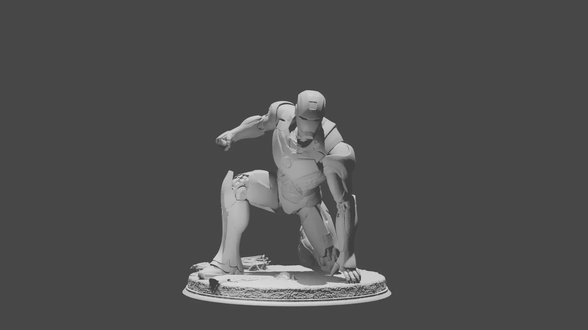Iron man Marvel 3D print model