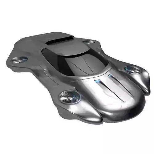Air machine hover car 3D model Air machine hover car 3D model