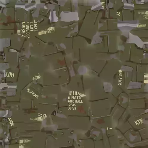 Cannon  Box 3D model 4