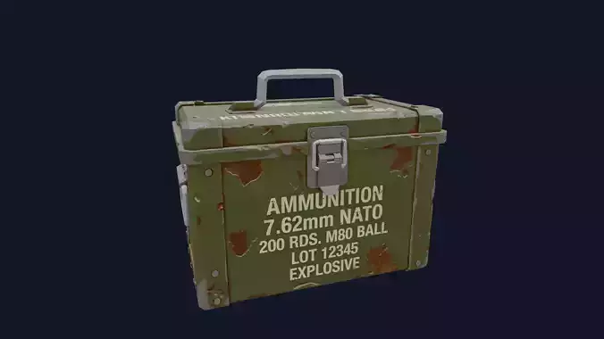 Cannon  Box 3D model 3