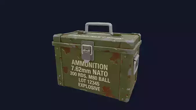 Cannon Box 3D model