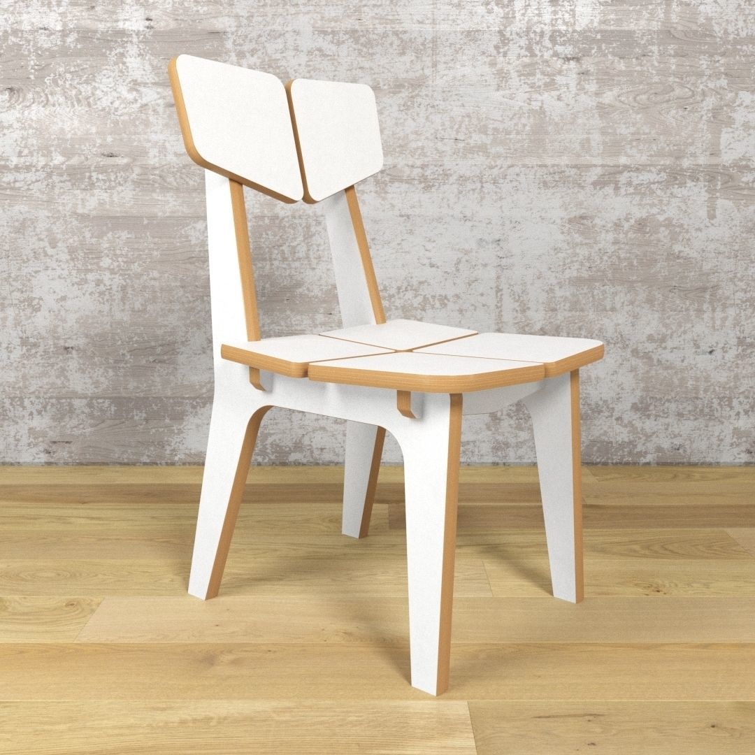 Chairs ColorSet Domino mimi 3D model_3