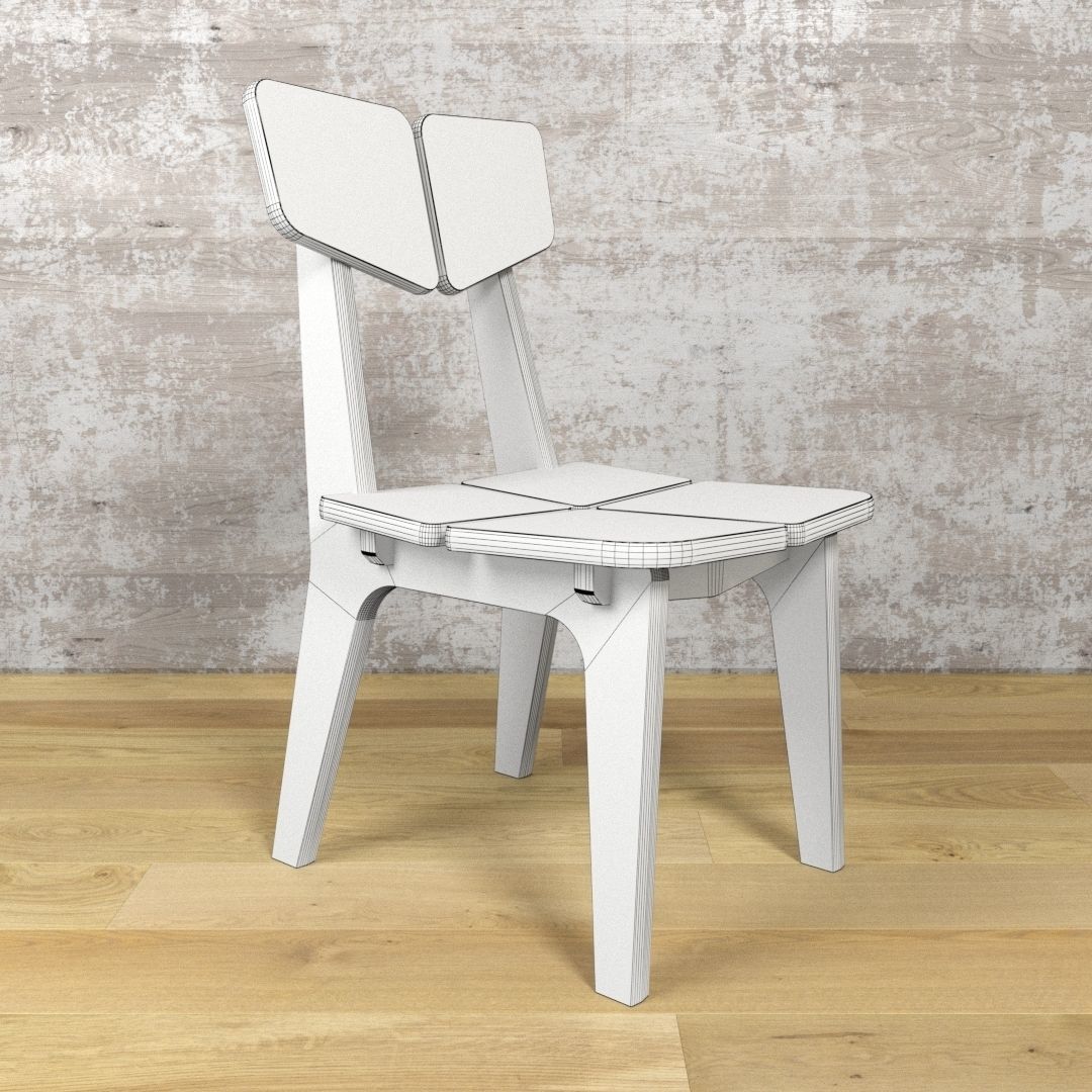 Chairs ColorSet Domino mimi 3D model_5