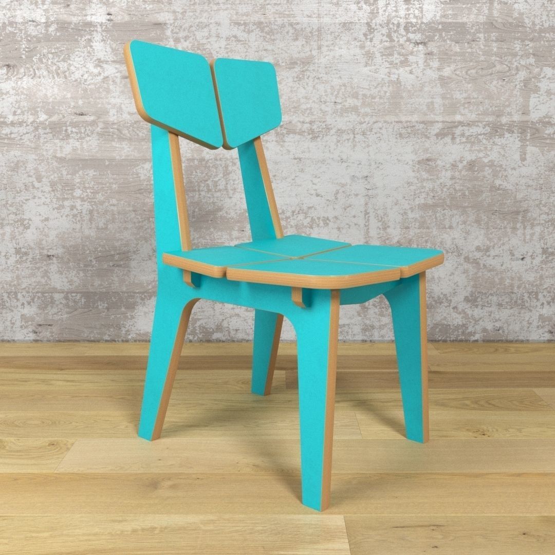 Chairs ColorSet Domino mimi 3D model_2