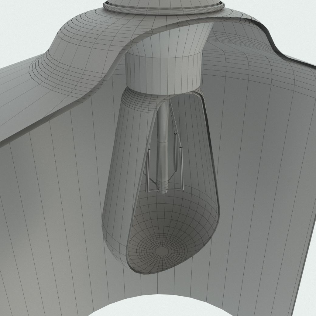 Plexiglas Lamp 3D model_3