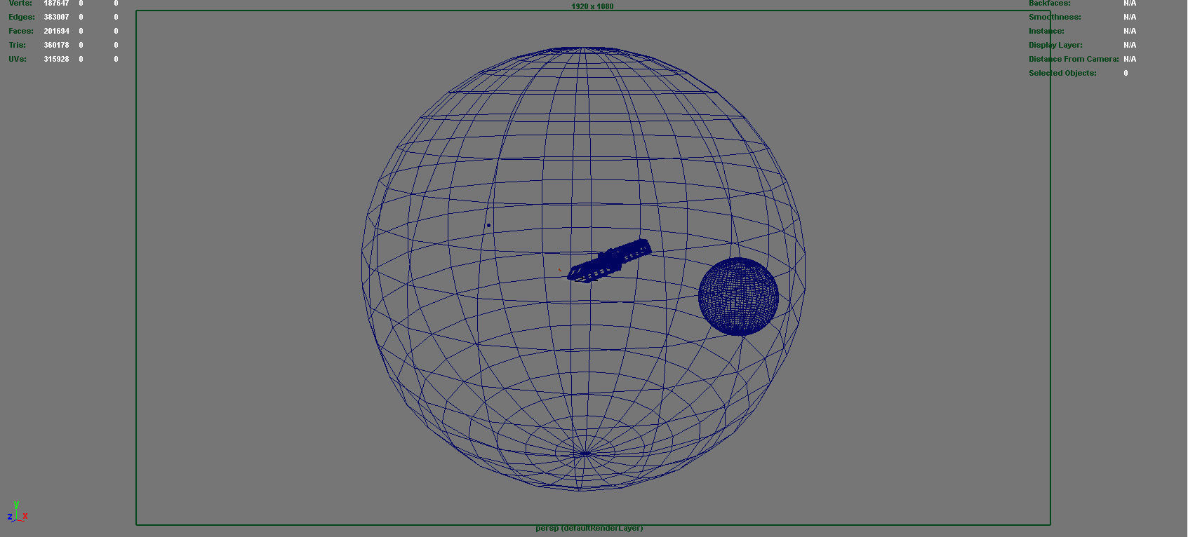Spaceship corridor 2 3D model_13