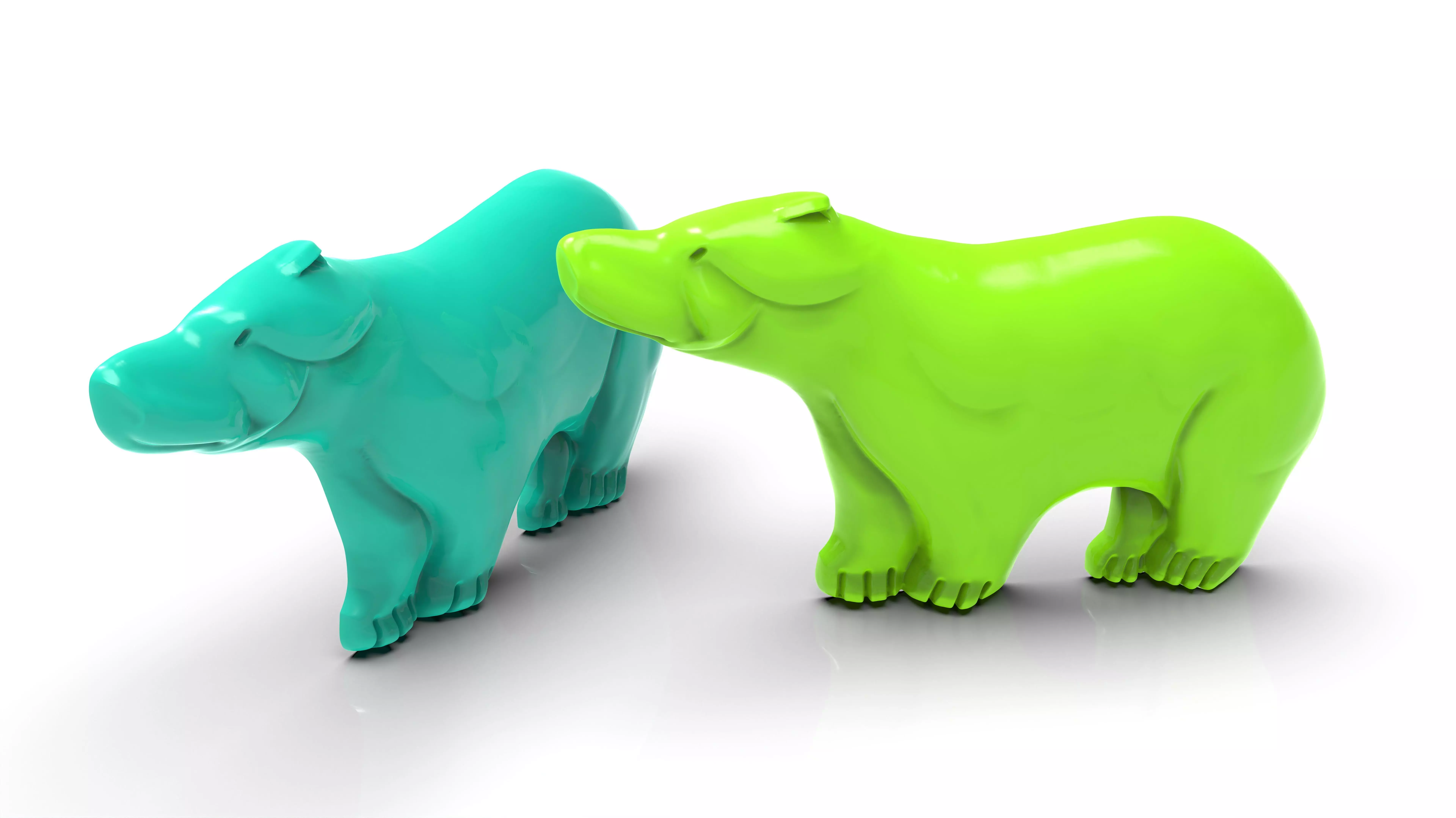 POLAR BEAR CHARM 3D PRINT READY MODEL 3D print model
