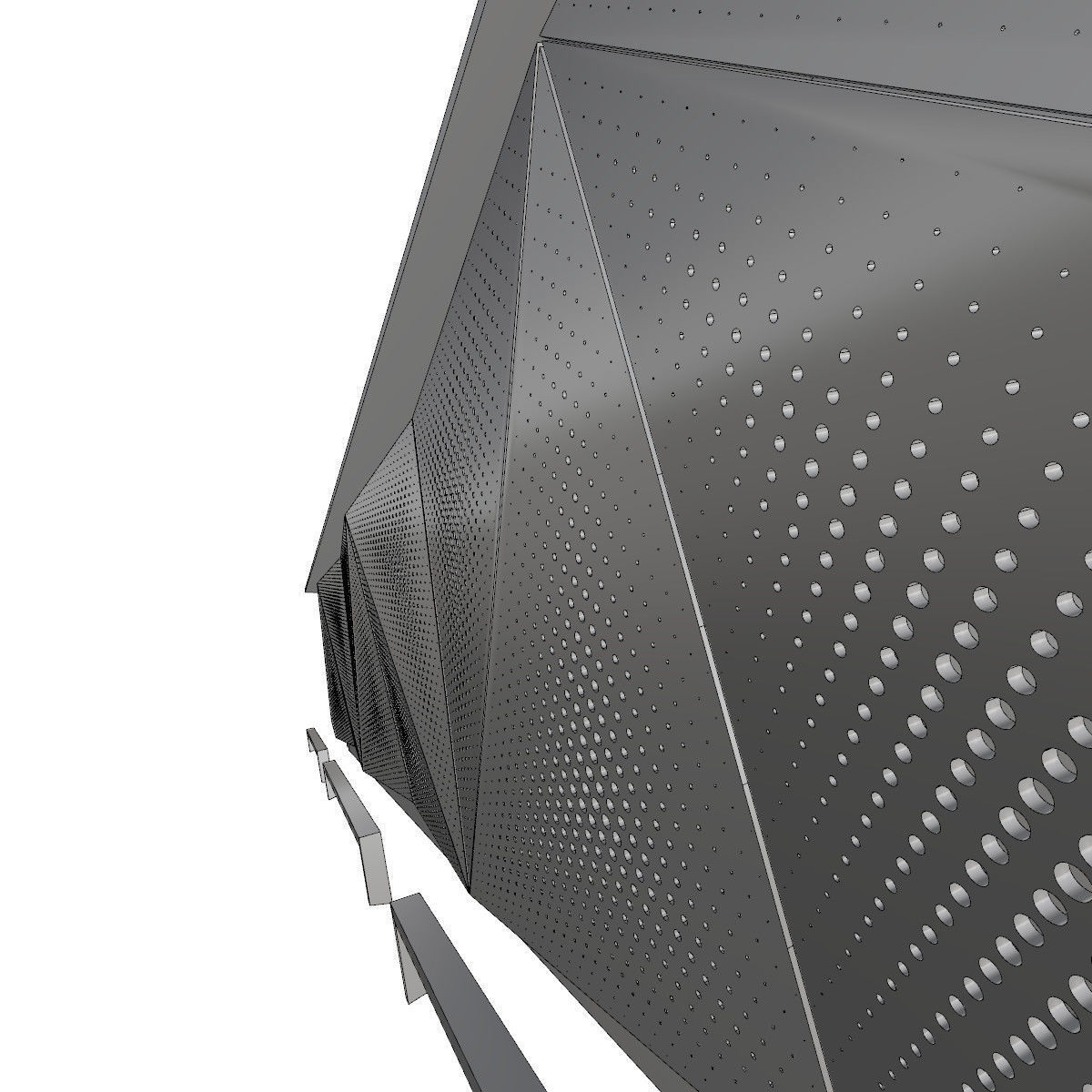 Contemporary Bar Counter 3D model_6