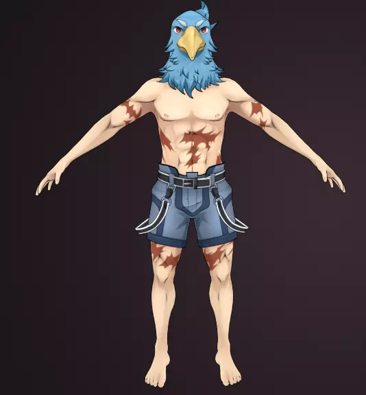 FanArt Sunraku - Rakuro Hizutome 3D print model