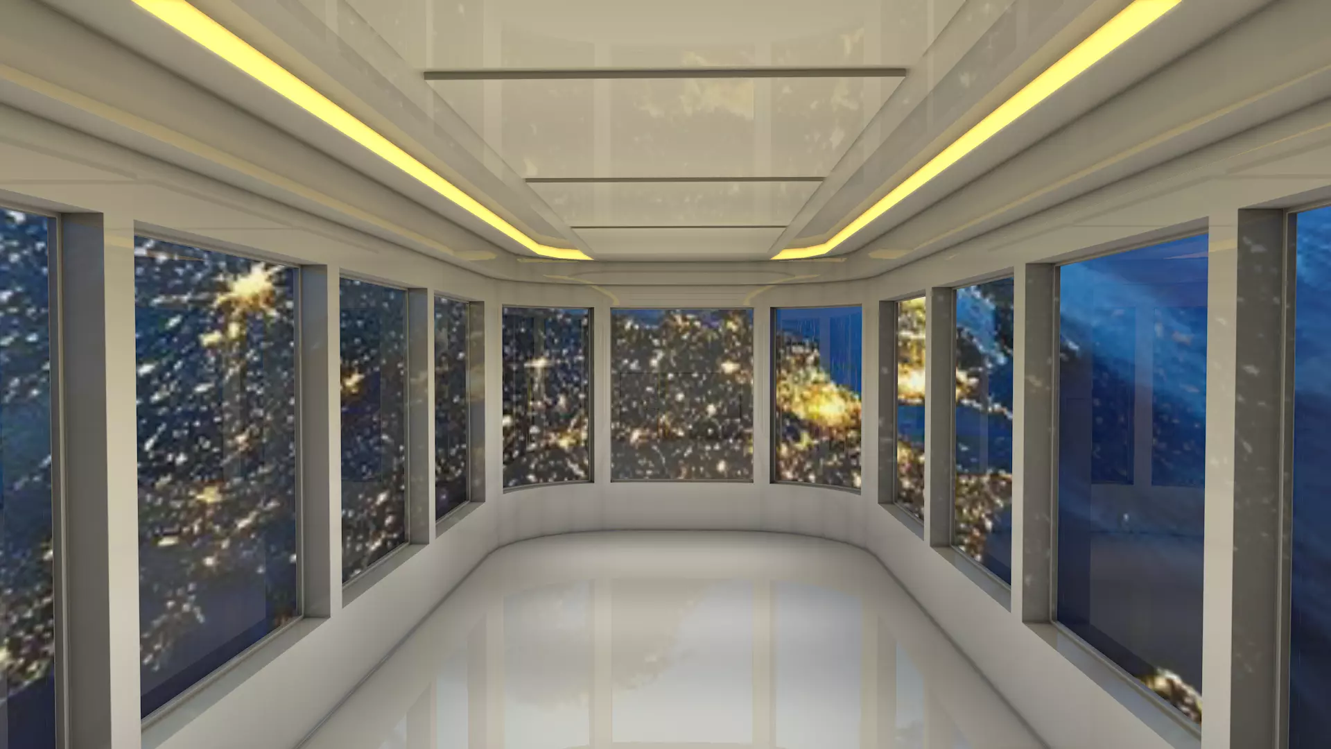 Sci Fi Room 3D model