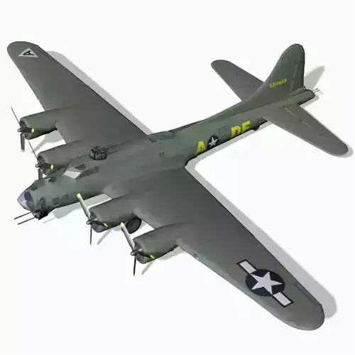B 17G Flying Fortress for Unity