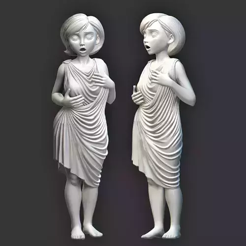 bob cut hero mom statue