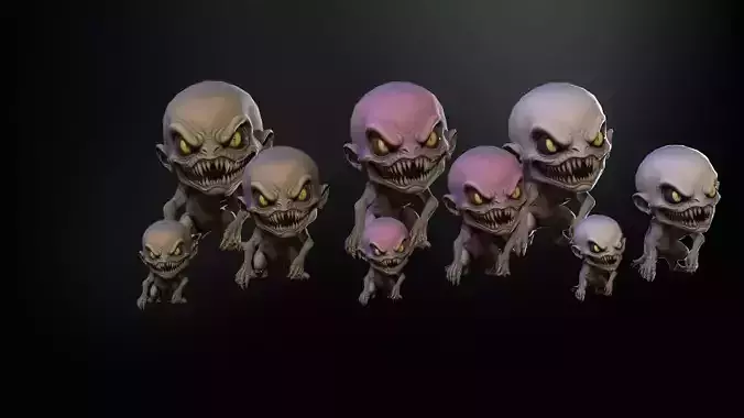 ChibiMonster4Pack2